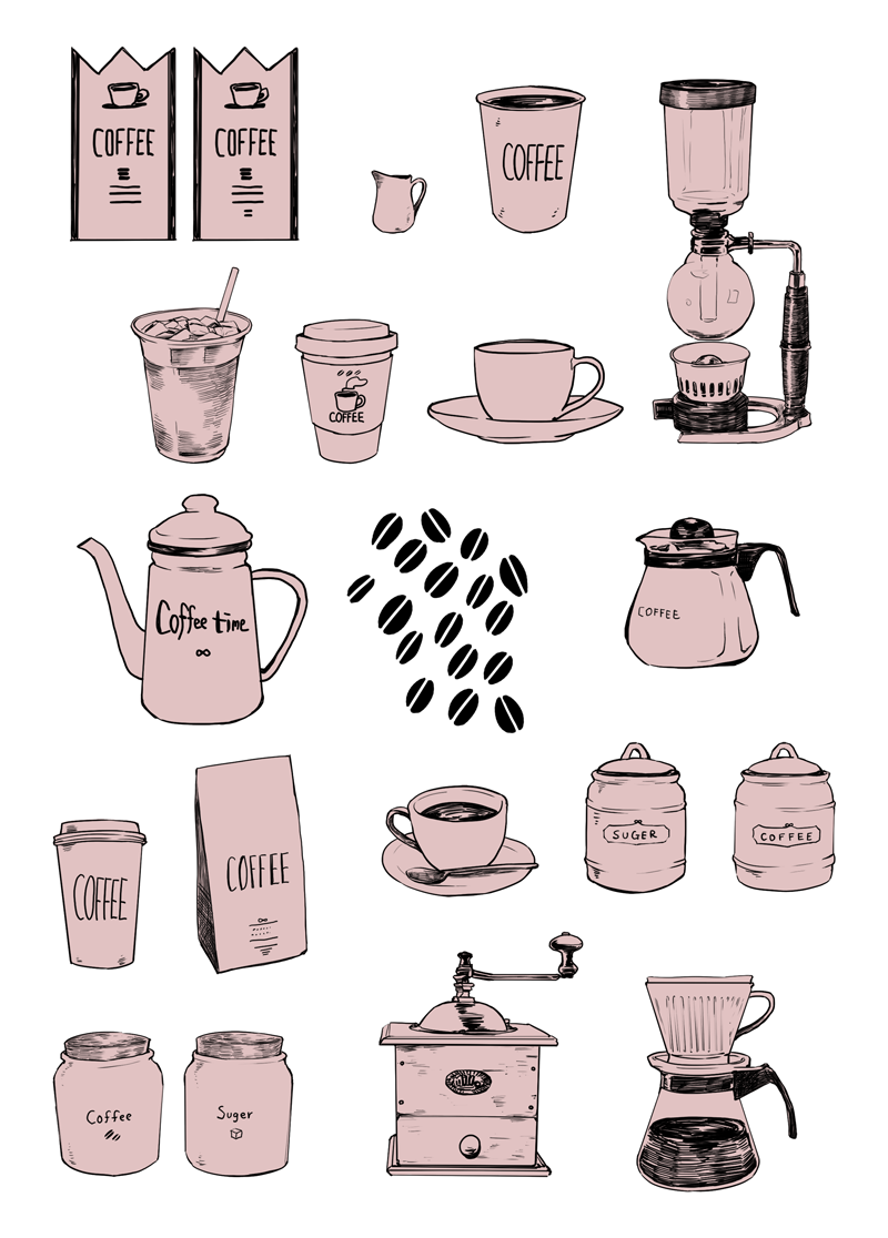 10月1日はコーヒーの日 コーヒーのイラスト素材集 特集 デジナーレカフェ